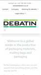 Mobile Screenshot of debatin.co.uk